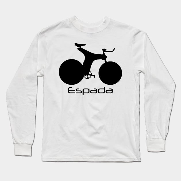 Pinarello Espada Bicycle Long Sleeve T-Shirt by nutandboltdesign